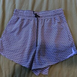 Athleta Purple Geometric Women's shorts